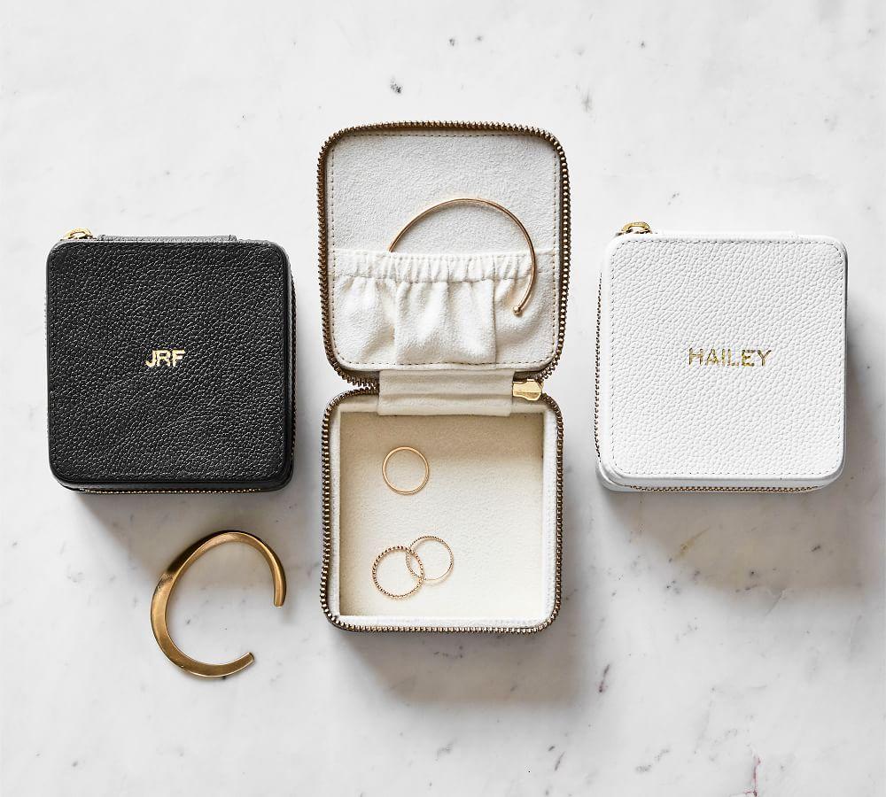 Quinn Leather Jewellery Storage Collection Pottery Barn Australia